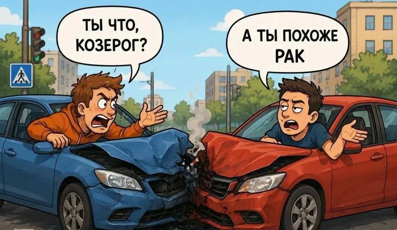 🌚 Козероги и Раки возглавили рейтинг самых опасных водителей в России