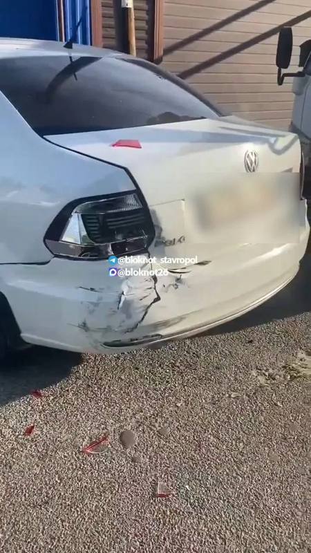 ​🚘 Неизвестный гонщик влетел в авто и скрылся в Ставрополе