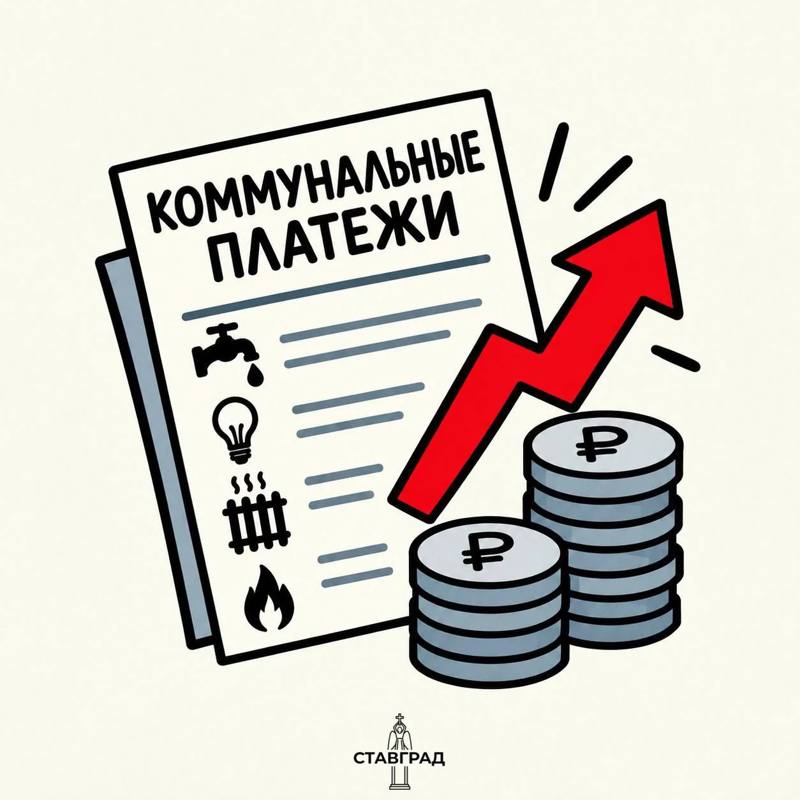 📈Рост тарифов ЖКХ сократили почти на треть: вместо 22% рост составит 15,8%