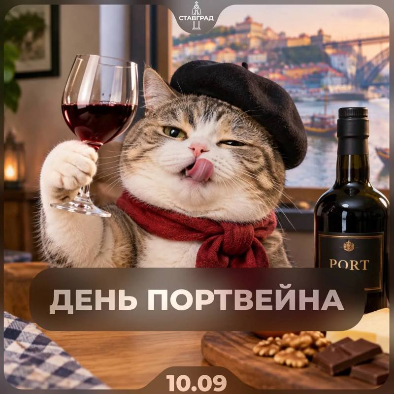 🥴 Сегодня отмечаем День портвейна