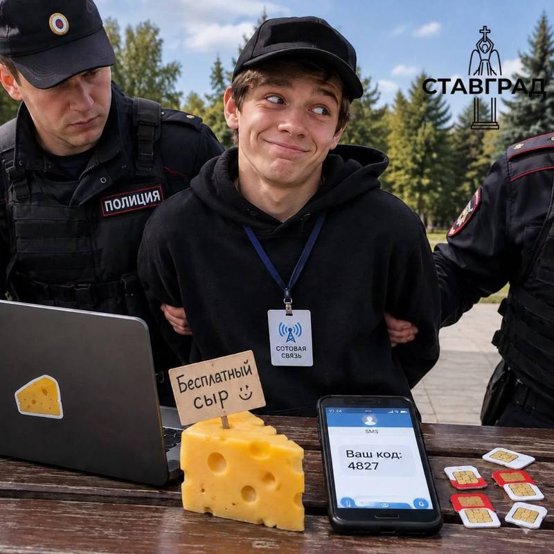 🤔 «Бесплатный сыр» из парка Победы: в Ставрополе задержан 16-летний хакер-недоучка