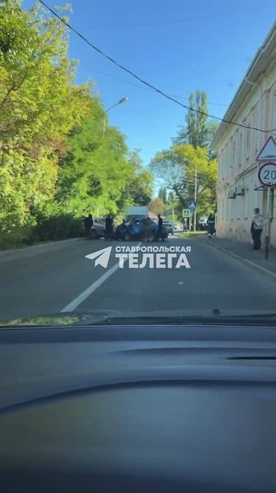 ❗Жесткое ДТП на Победы: столкнулись два легковых автомобиля