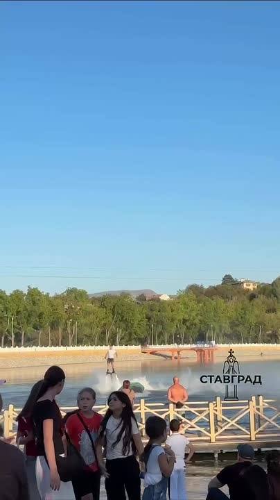 🤩Настоящее водное шоу устроили в Кисловодске