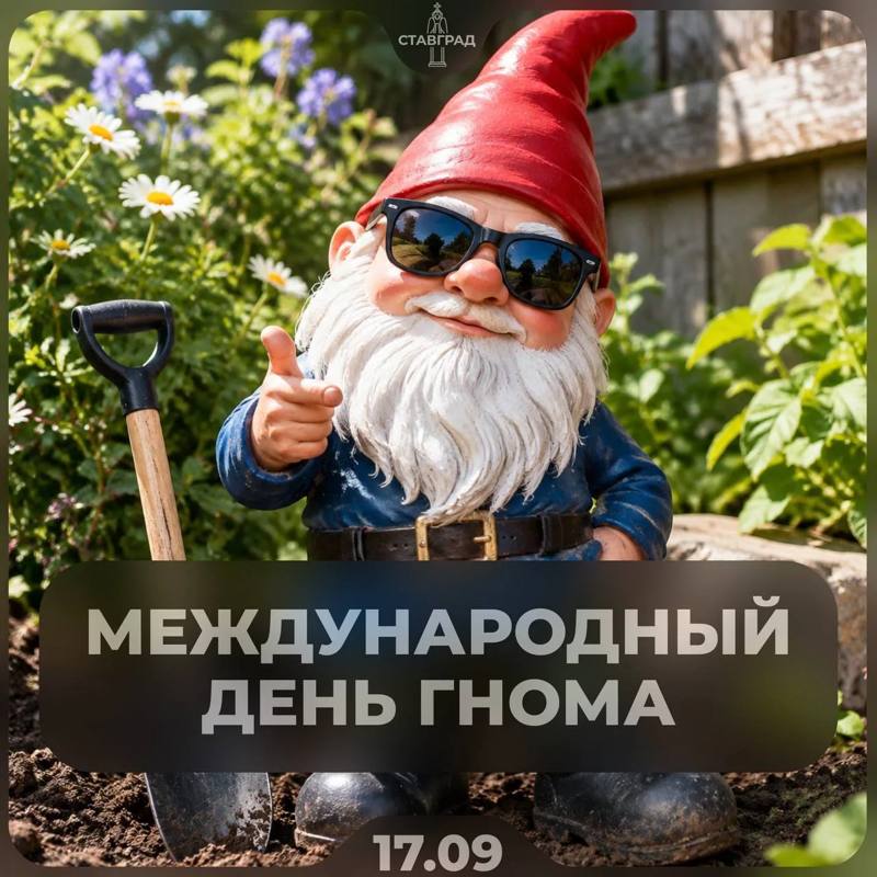 🤬 Сегодня — Международный день гнома