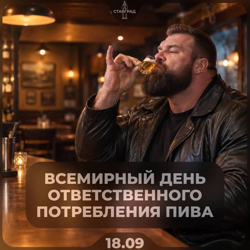 🍺Отмечаем День ответственного потребления пива