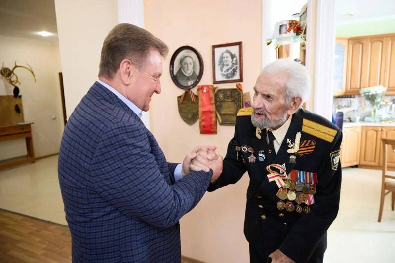 🎂 Ставропольский ветеран отмечает 99-летие