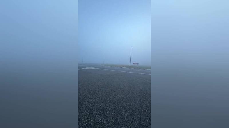 ​😶‍🌫Внимание, автомобилисты! В крае похолодало, местами густой туман