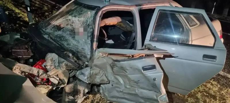 Встречное столкновение случилось в Будённовском округе