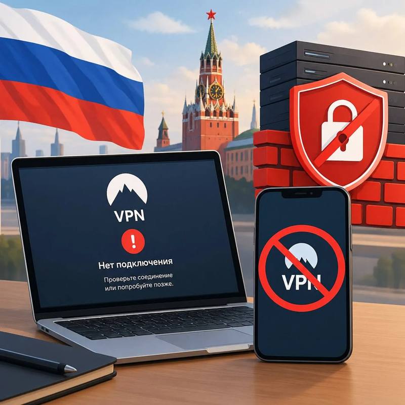 Новая масштабная кампания по блокировке VPN началась в России