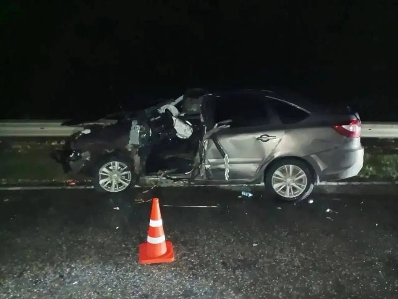 4 человека пострадали в аварии в Туркменском округе
