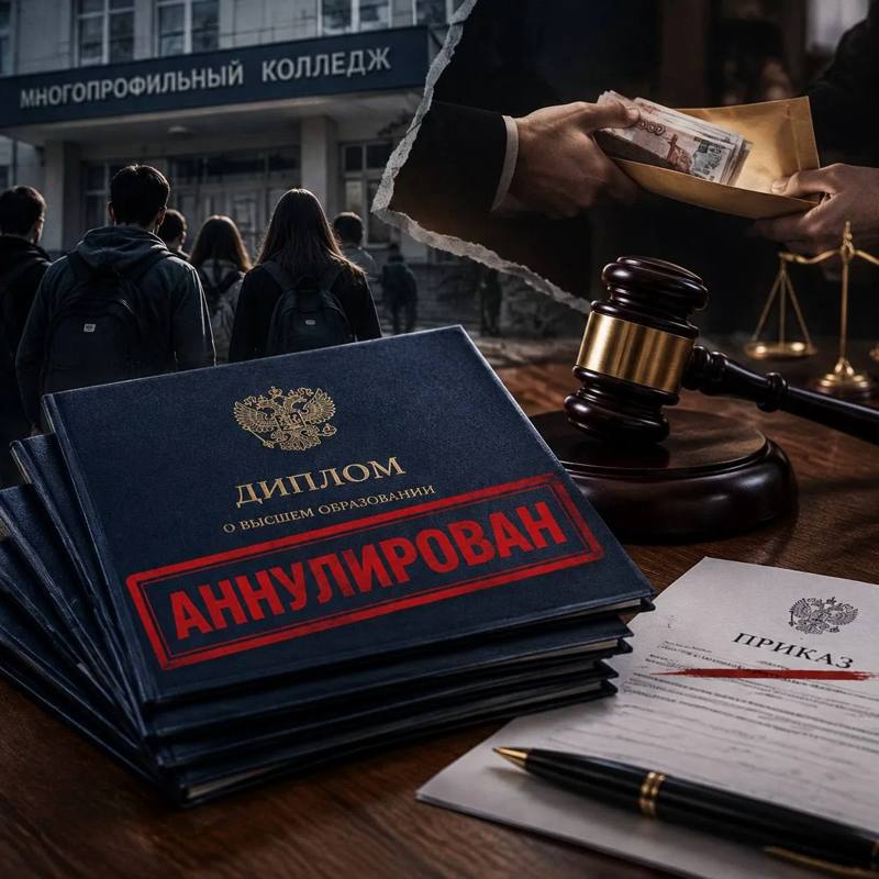 Дипломы аннулировали у 14 выпускников многопрофильного колледжа на Ставрополье