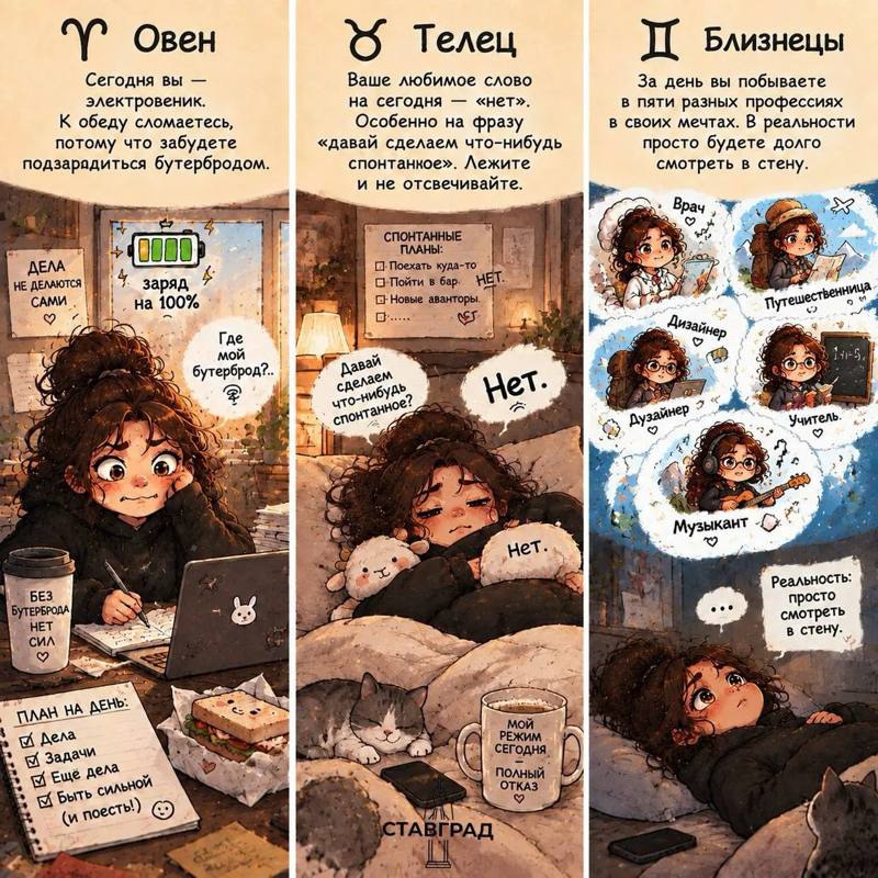 А что же ждет нас сегодня?
