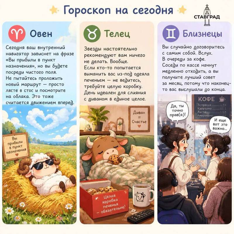 Ставрополье, просыпайся! Кофе сам себя не выпьет, а начальник сам себя не очарует