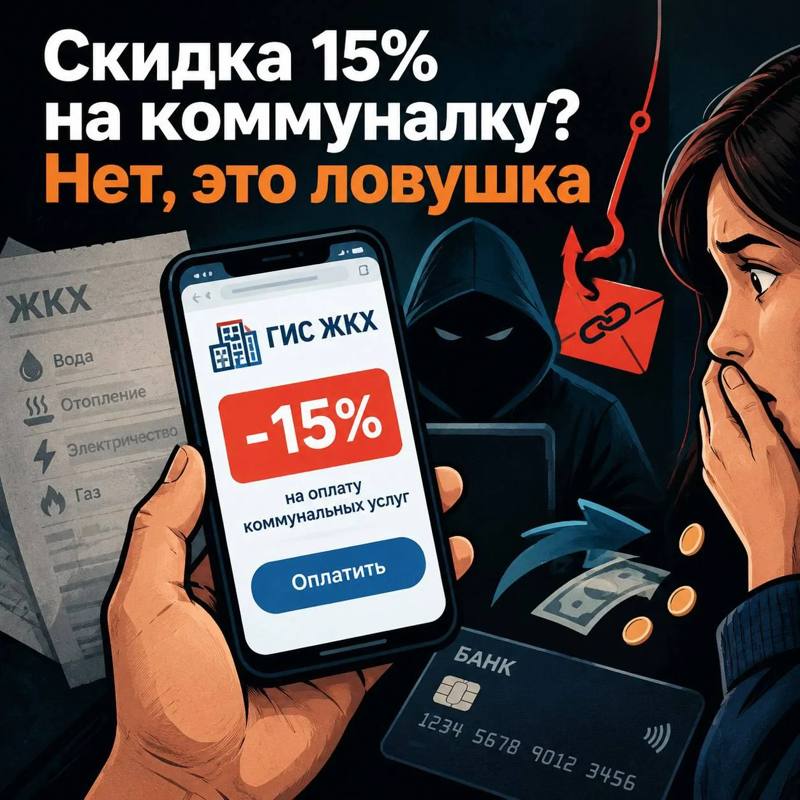 Скидка 15% на коммуналку? Нет, это ловушка