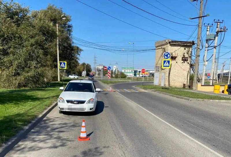 Очередной наезд на пешеходном переходе