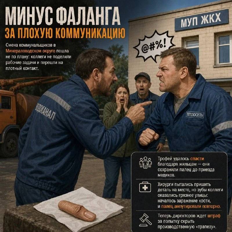 Минус фаланга за плохую коммуникацию