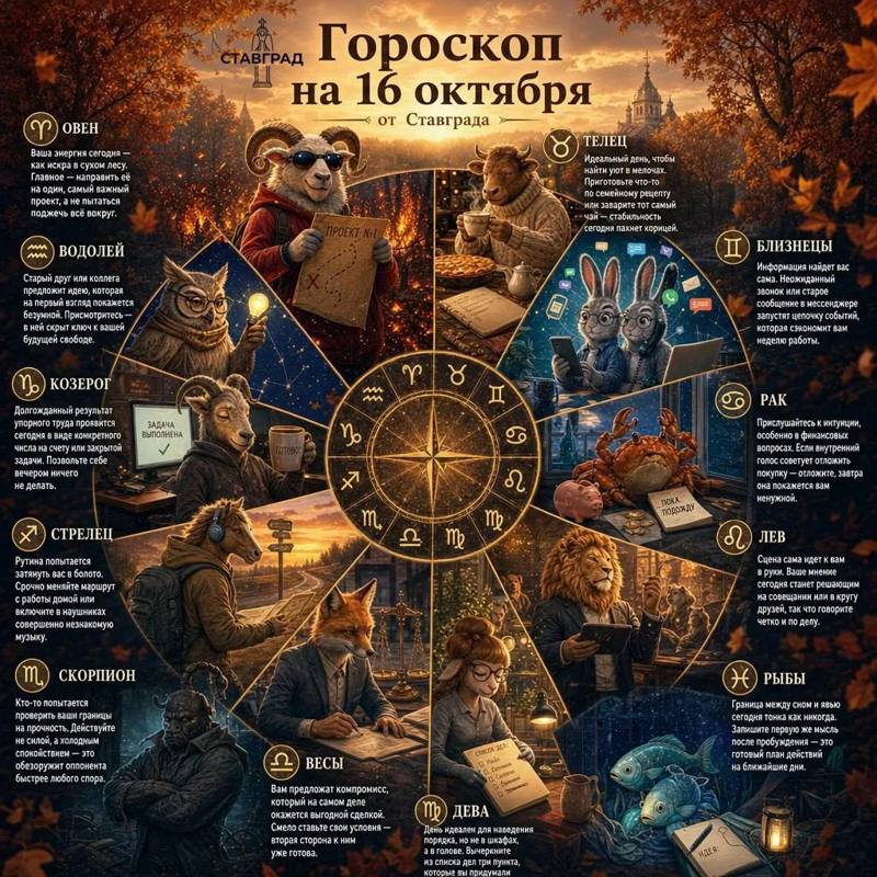 А что же ждет нас сегодня?
