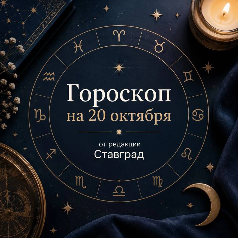 Гороскоп на 20 октября от редакции Ставград