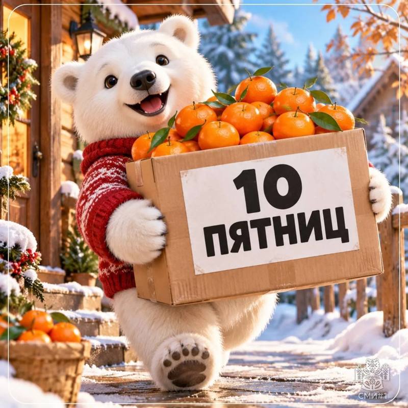 До Нового года осталось ровно 10 пятниц!