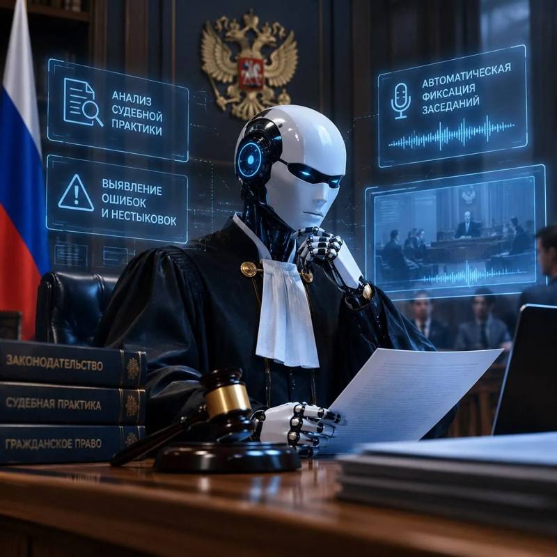 Робот в мантии»: как искусственный интеллект изменит российские суды